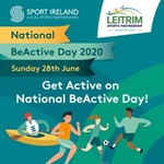 People of Leitrim challenged  to take part in BeActive Day 2020 on June 28th